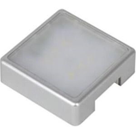 Jesco Snap - on LED Square Puck 3000K, Silver RZ-TR-SQ-30-SV